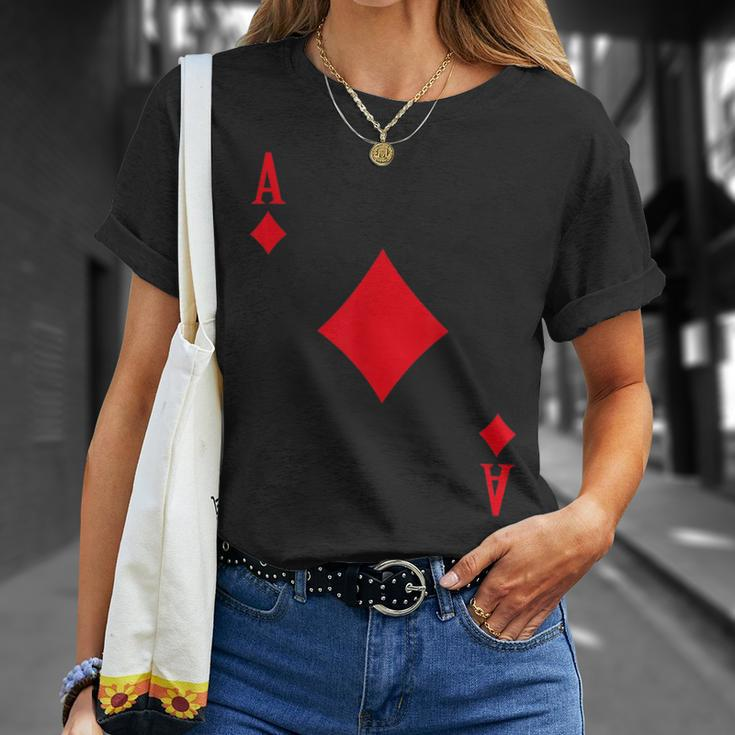 Ace Of Hearts I 21 Casino Blackjack I Card Poker T-Shirt Gifts for Her