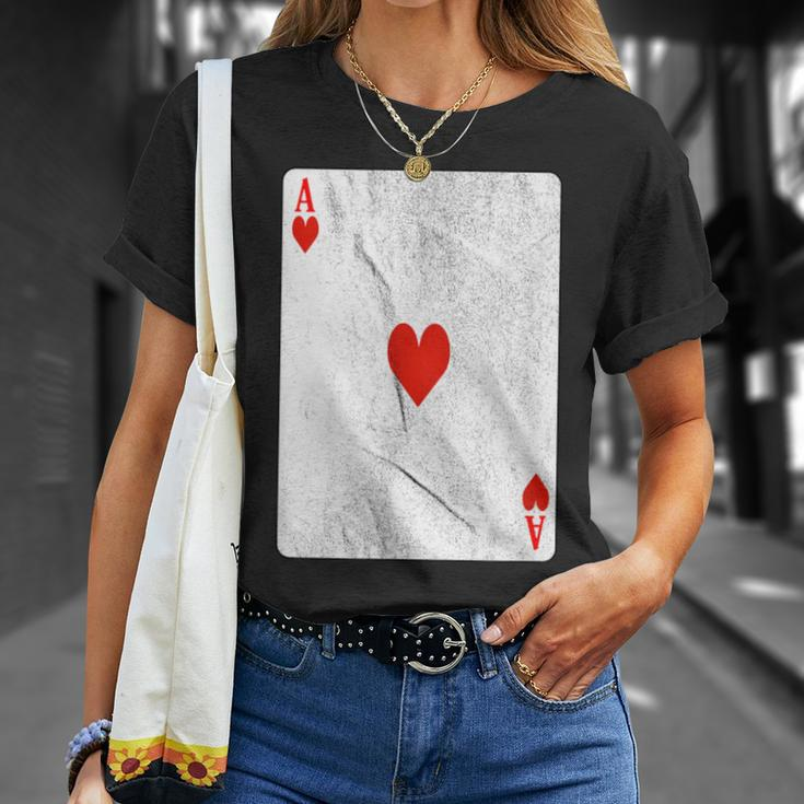 Ace Of Hearts T-Shirt Gifts for Her