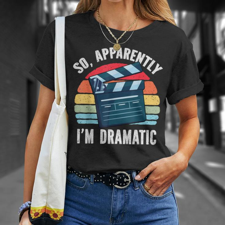Acting Student Broadway Drama Student Dramatic Theater T-Shirt Gifts for Her