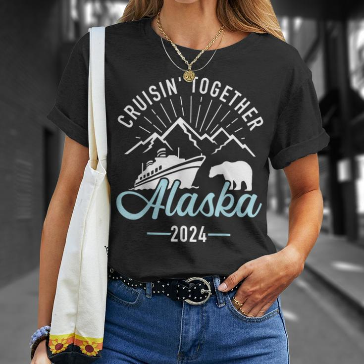 Alaska Cruise 2024 Matching Family And Friends Group T-Shirt Gifts for Her