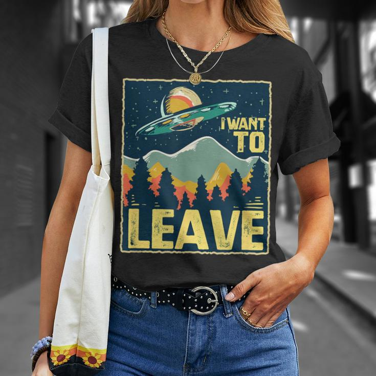 Alien & Ufo For An Alien Lover T-Shirt Geschenke für Sie