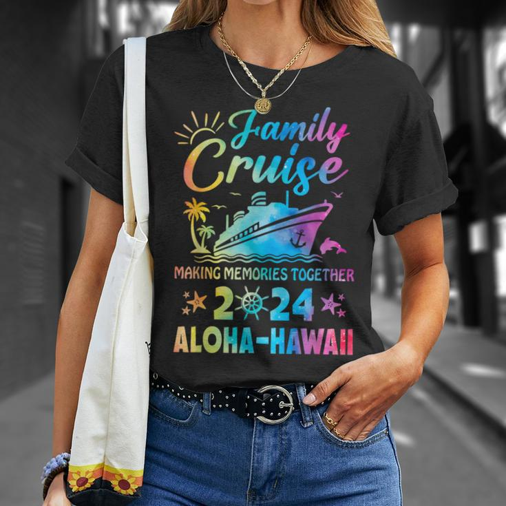 Aloha-Hawaii Vacation Family Cruise 2024 Matching Group T-Shirt Gifts for Her
