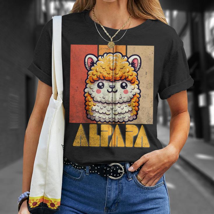 Alpapaatertag Papa Alpaka Retrointageatertag Lustiger Kapuzenjacke T-Shirt Geschenke für Sie