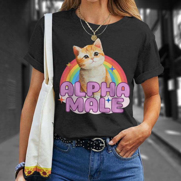 Alpha Male Cat Kitten T-Shirt Geschenke für Sie