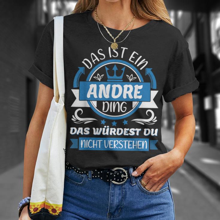 Andre Namensdag T-Shirt, Einzigartiges Andre Ding Design Geschenke für Sie