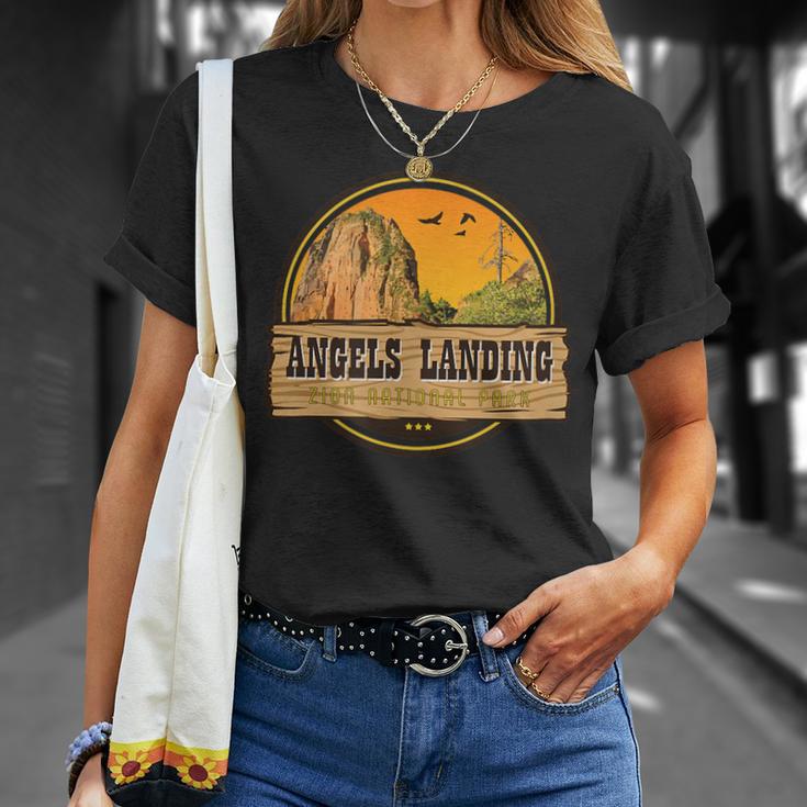 Angels Landing Hike Utah T-Shirt Gifts for Her