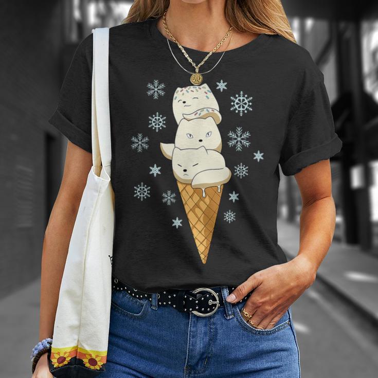 ice cream fox shirt