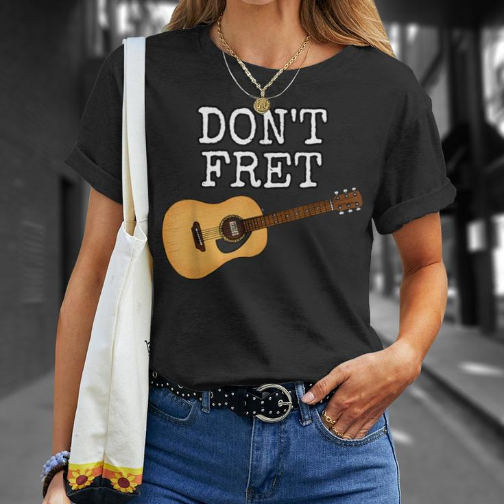 Ärgern Sie Sich Nicht Akustikgitarren-Gitarrist-Musiker T-Shirt Geschenke für Sie