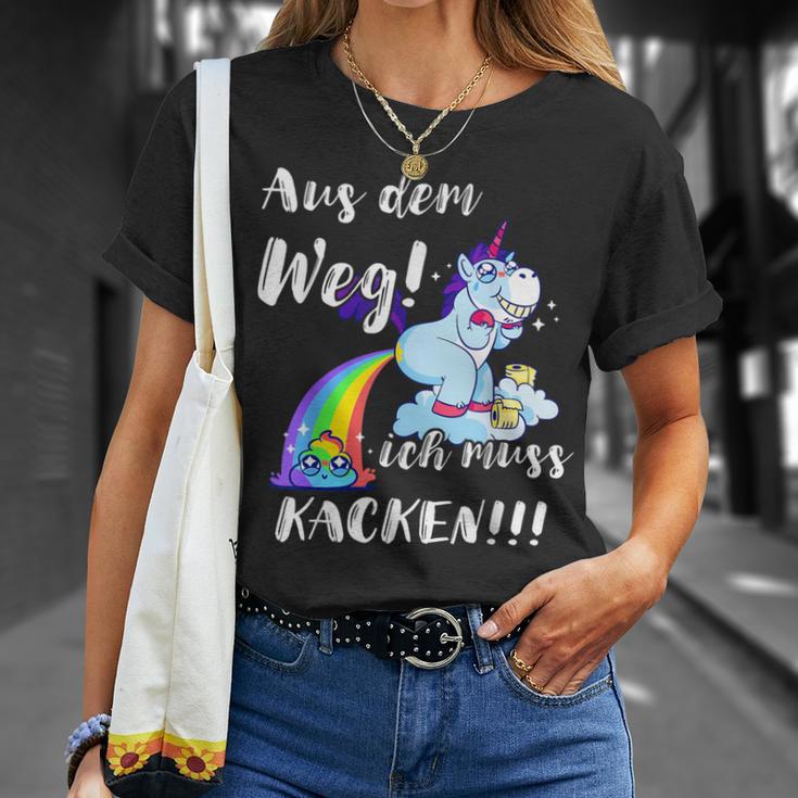 Aus Dem Weg Ich Muss Kacken With Kacken T-Shirt Geschenke für Sie