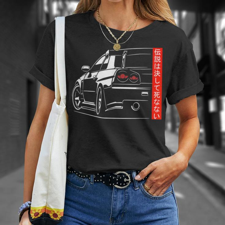 Automotive Jdm Legend Tuning Car 34 Japan T-Shirt Gifts for Her