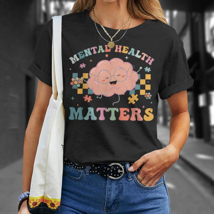 Awareness Mental Health Matters Mental Health T-Shirt Gifts for Her