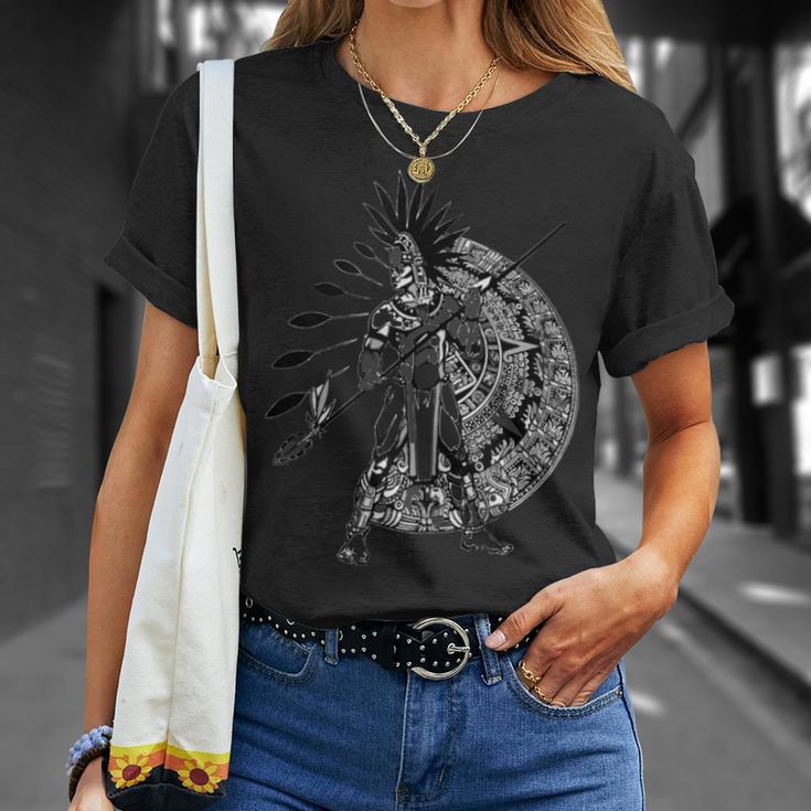 Aztec Warrior Ancient Native Mexico Pride Mayan Aztec T-Shirt Gifts for Her