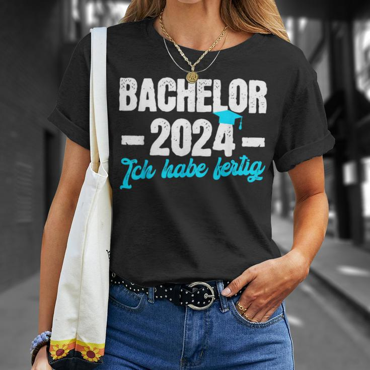 Bachelor 2024 Ich Habe Fertig Bachelor Passed T-Shirt Geschenke für Sie