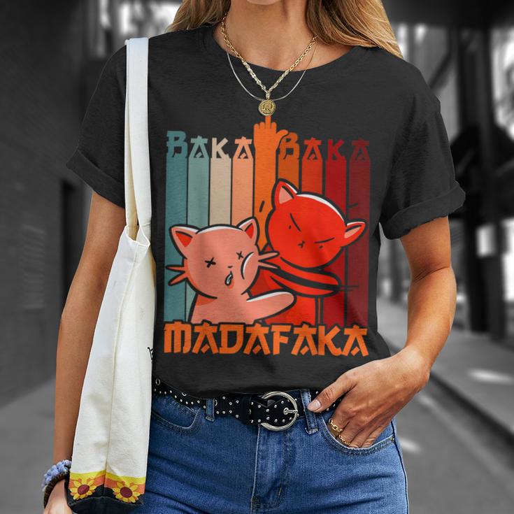 Baka Baka Madafaka Kawaii Manga & Anime Merch T-Shirt Geschenke für Sie