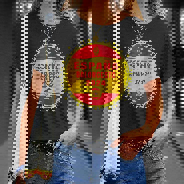 Baloncesto España 2024 Juegos Deerano España 2024 Juegos Camiseta unisex Regalos para ella