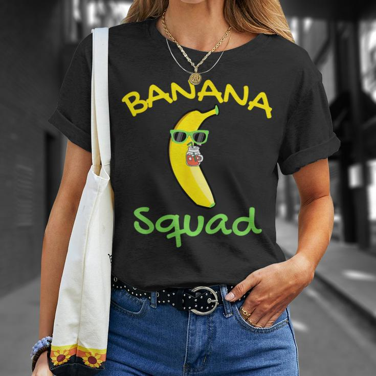 Banana Squad Food Summer Vacation Matching Fruit Lover Party T-Shirt Gifts for Her