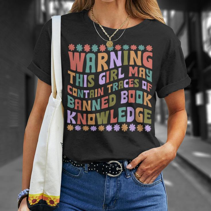 Banned Books Saying Forbidden Literature T-Shirt Gifts for Her