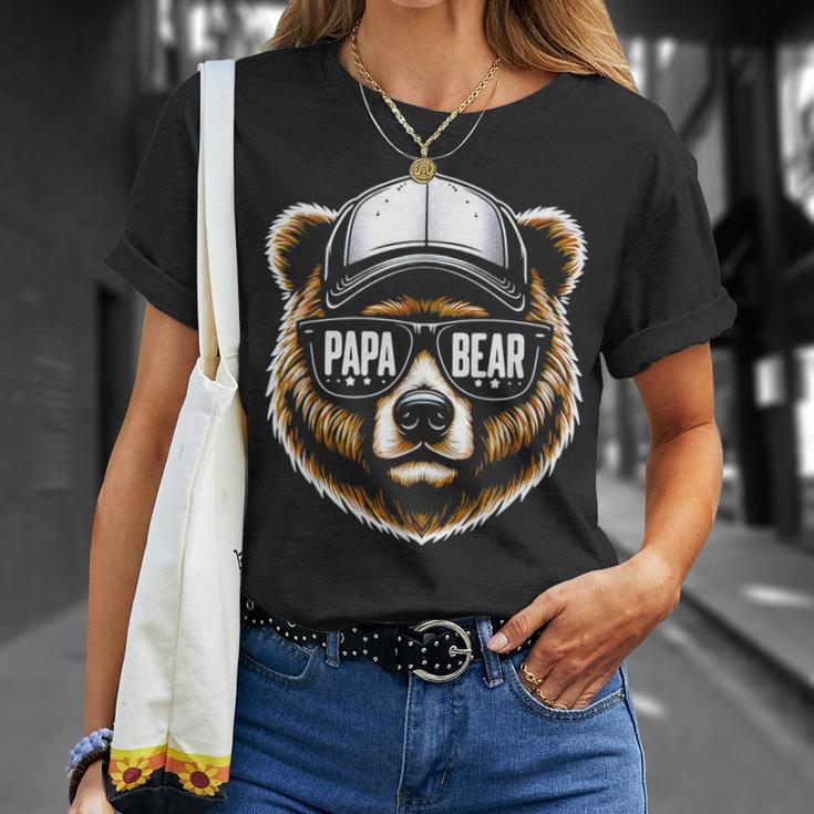 Bäratertags Für Papa Bear Spruch Lustig T-Shirt Geschenke für Sie