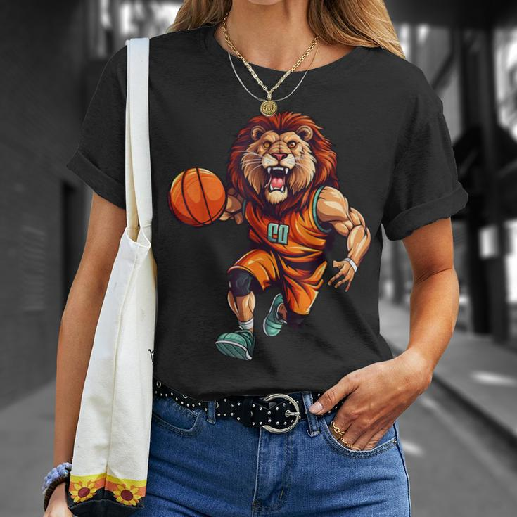 Basketball Lion T-Shirt Geschenke für Sie