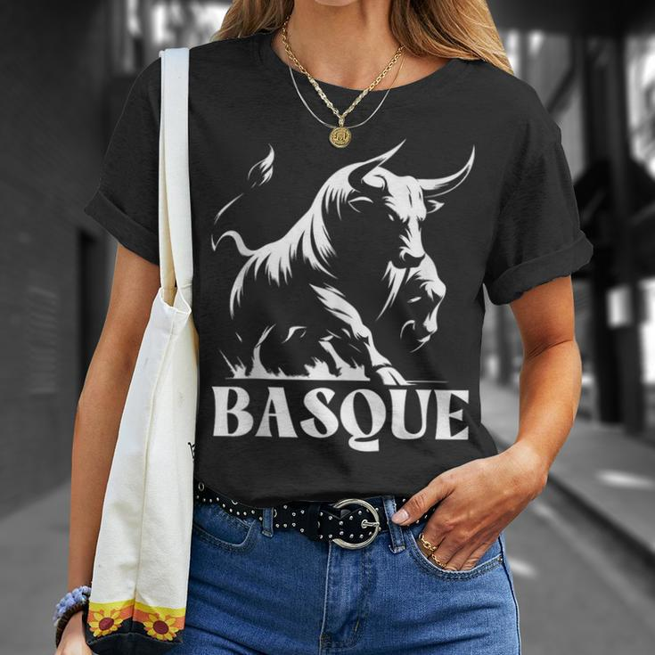 Basque Running Of The Bulls Basque Country Basque T-Shirt Gifts for Her