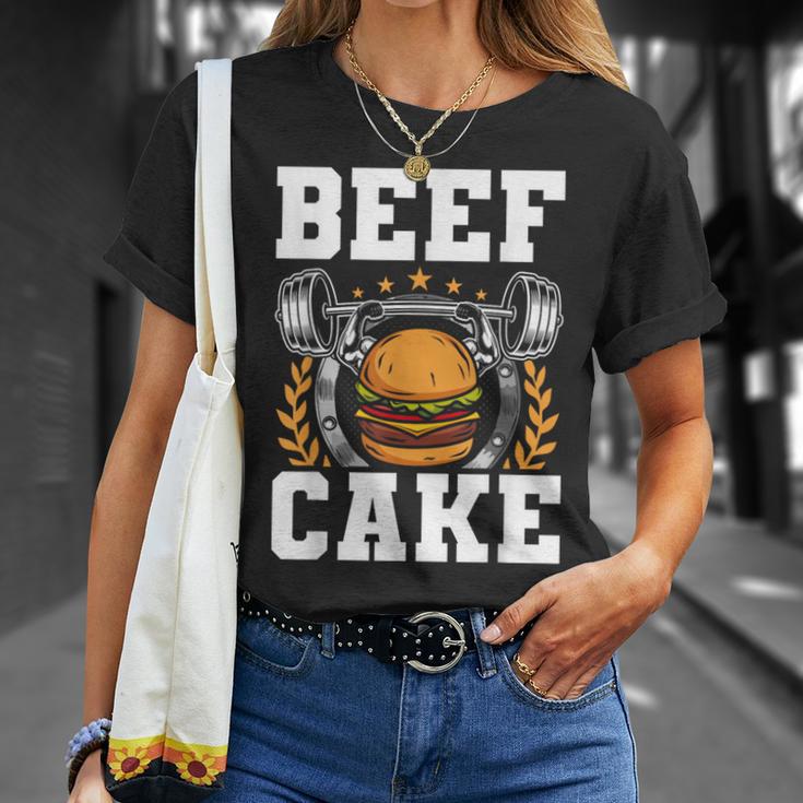 Beefcake Burger For Muscle And Gym Burger Lovers T-Shirt Gifts for Her