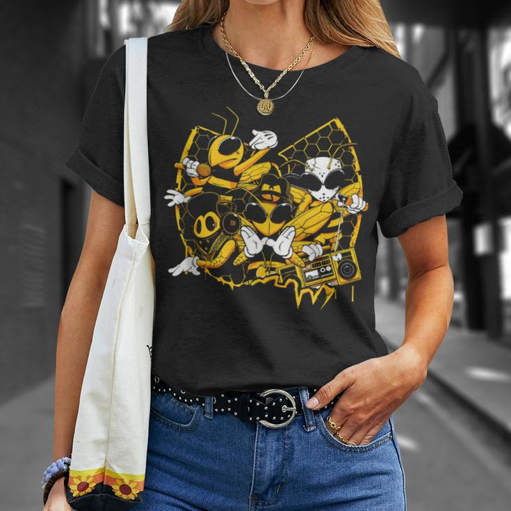 Bees Hip Hop Old School Rap T-Shirt Gifts for Her
