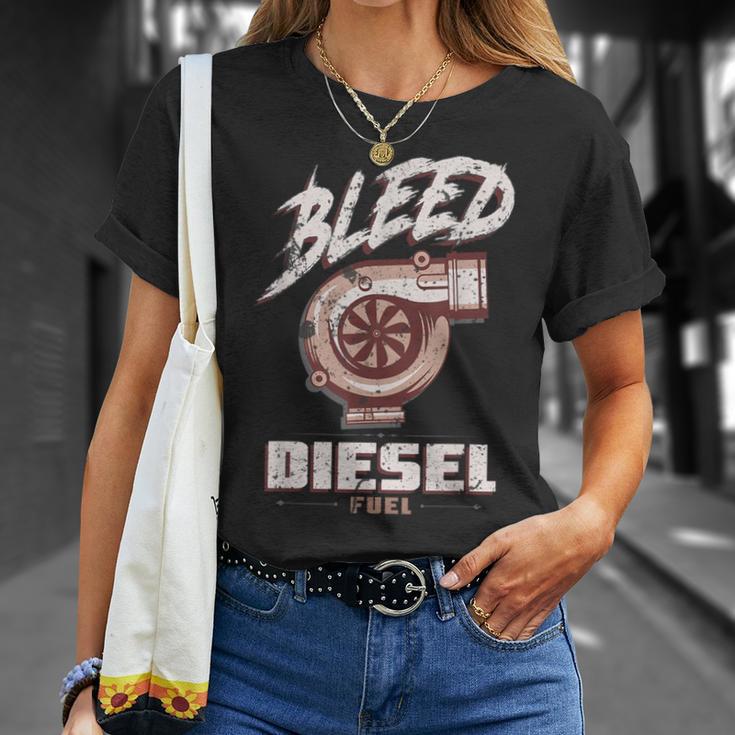 Beschnitt Diesel Fuel Diesel Power Roll Charcoal T-Shirt Geschenke für Sie