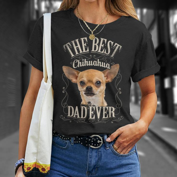 Best Chihuahua Papa Aller Chihua Dog Vintage T-Shirt Gifts for Her