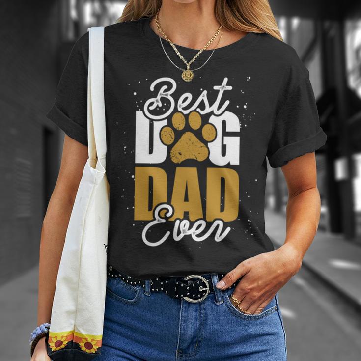 Bester Hunde Papa Aller Zeiten Dog Long-Sleeved T-Shirt Geschenke für Sie