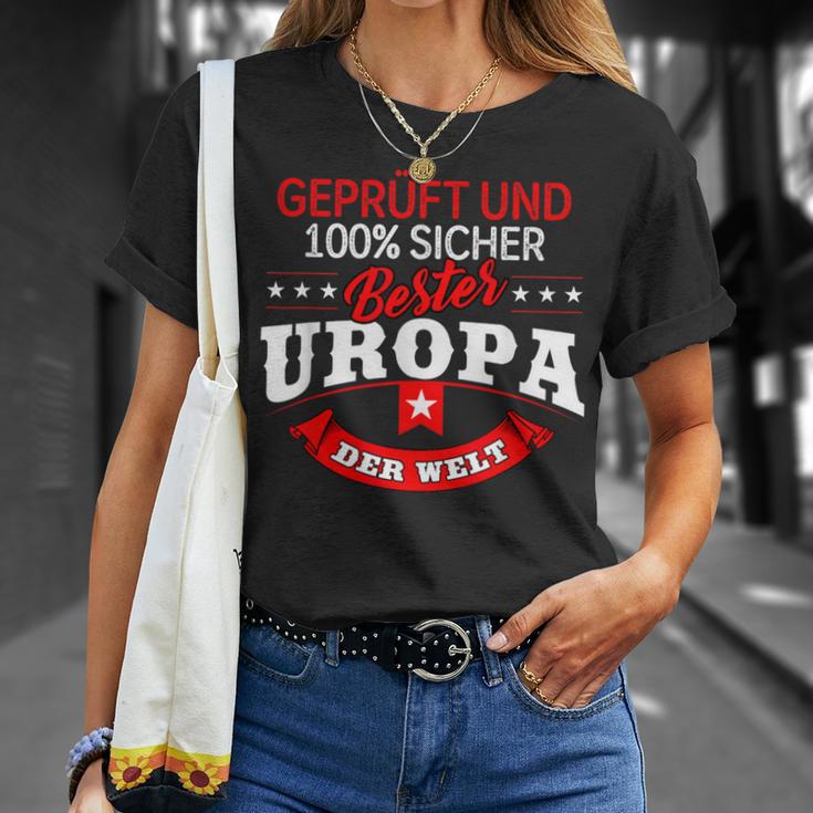 Bester Uropa Der Welt T-Shirt Geschenke für Sie