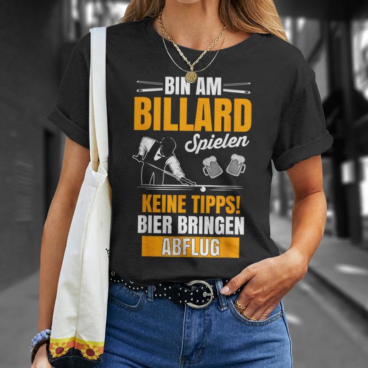 Billiard Table Carambolage Billiard Cue Billiard Club Kö T-Shirt Geschenke für Sie