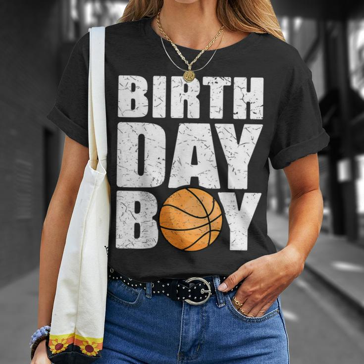 Birthday Boy Basketball Theme Party Future Basketball Player T-Shirt Gifts for Her