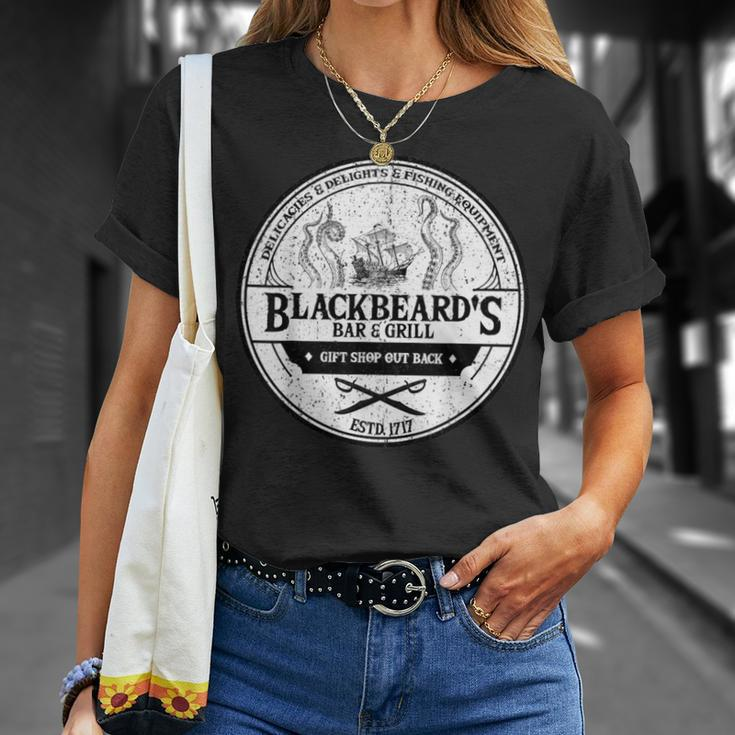 Blackbeard's Bar And Grill T-Shirt Gifts for Her