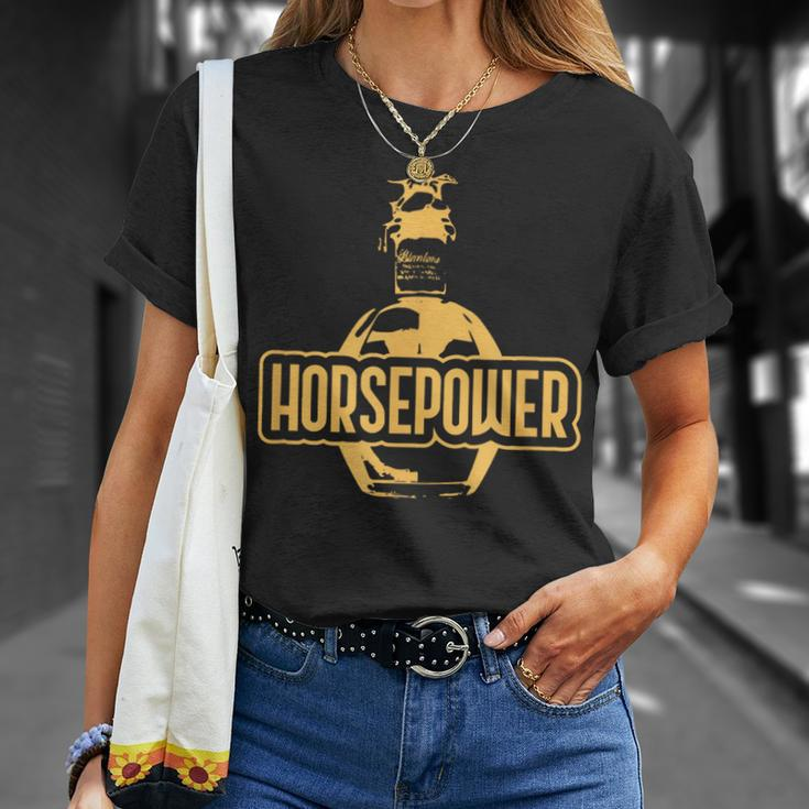 Blanton's Bourbon Horsepower T-Shirt Gifts for Her