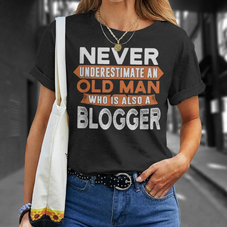 Who Is Also A Blogger T-Shirt Gifts for Her