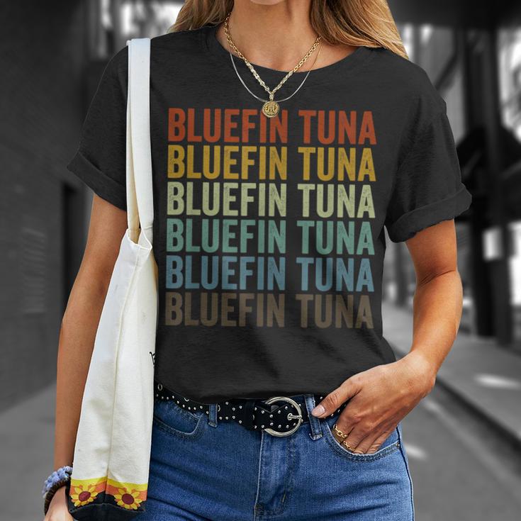 Bluefin Thunfisch Retro T-Shirt Geschenke für Sie