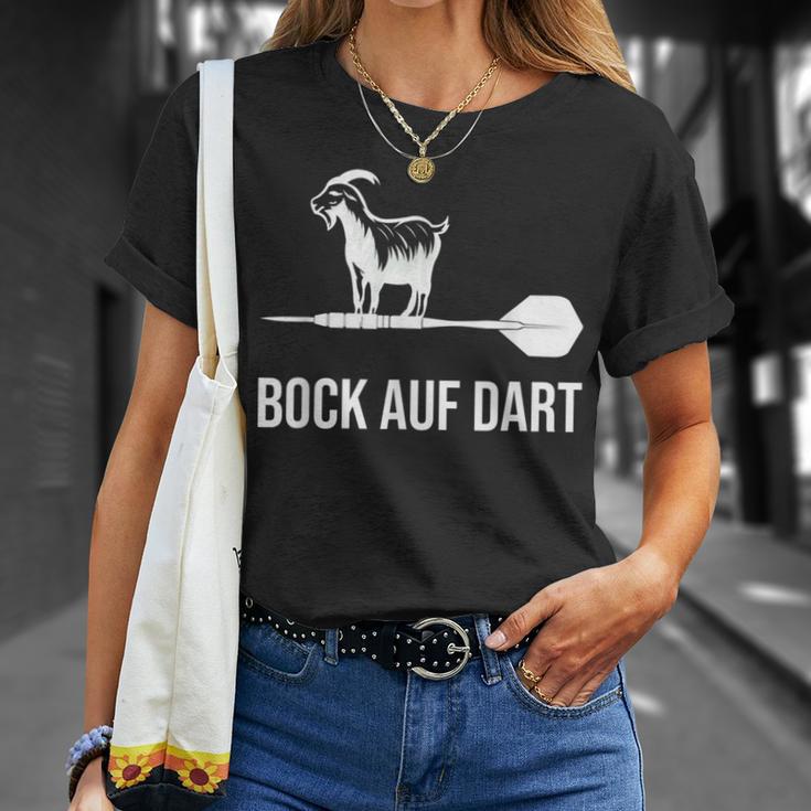 Bock Auf Dart Darts T-Shirt Geschenke für Sie