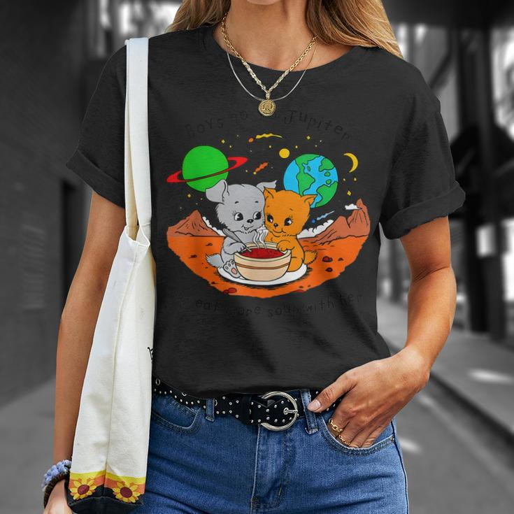 Boys Go To Jupiter To Eat More Soup With Her 2024 T-Shirt Gifts for Her
