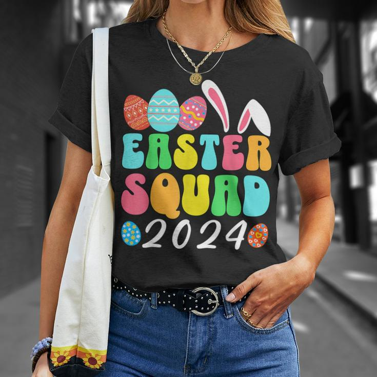 Bunny Egg Hunt Matching Group Easter Squad T-Shirt Gifts for Her