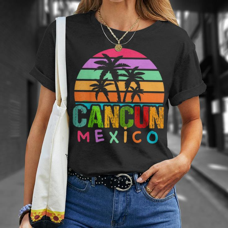 Cancun Mexico 2024 Vacation Beach Matching Family Group T-Shirt Gifts for Her