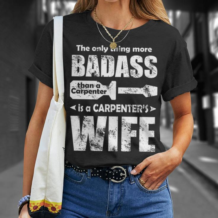 Carpenter's Wife T-Shirt Gifts for Her