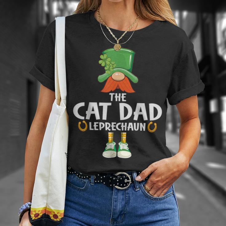 The Cat Dad Leprechaun Saint Patrick's Day Party T-Shirt Gifts for Her