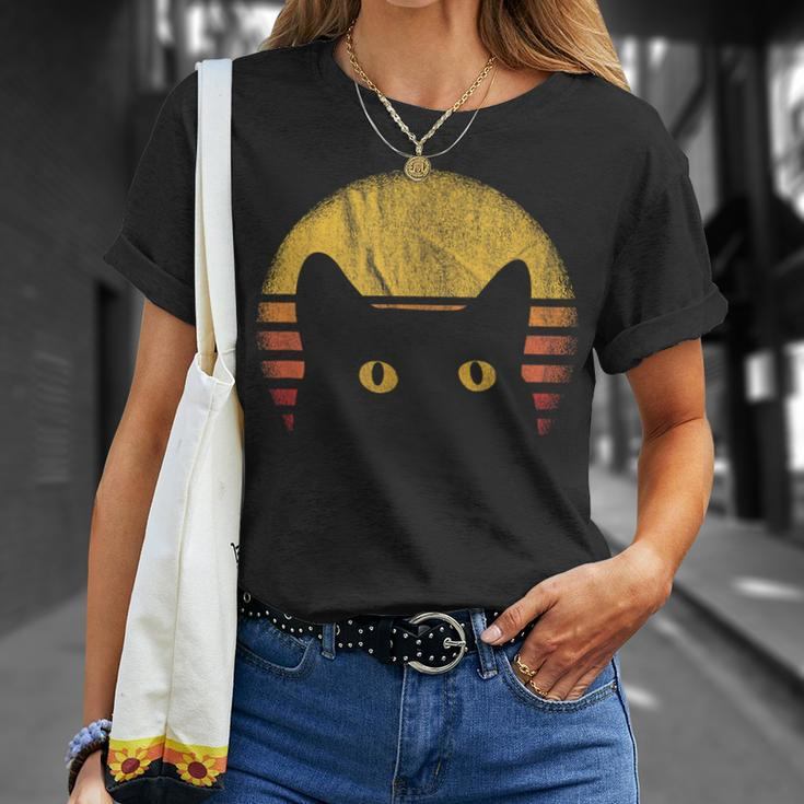 Cat Retro Vintage T-Shirt Geschenke für Sie