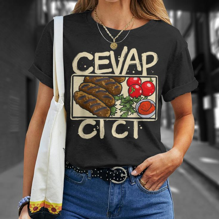 Cevapcici Cevapi Essen Cevapcici Grill Balkanlover S T-Shirt Geschenke für Sie