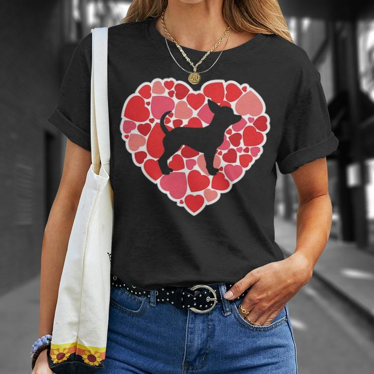 Chihuahua Dog Lovers Valentine's Day Chihuahua T-Shirt Gifts for Her