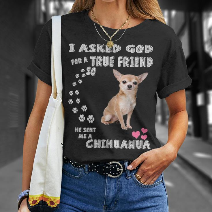 Chihuahua Techichi Dog Lovers Cute Chihuahua Mom T-Shirt Gifts for Her