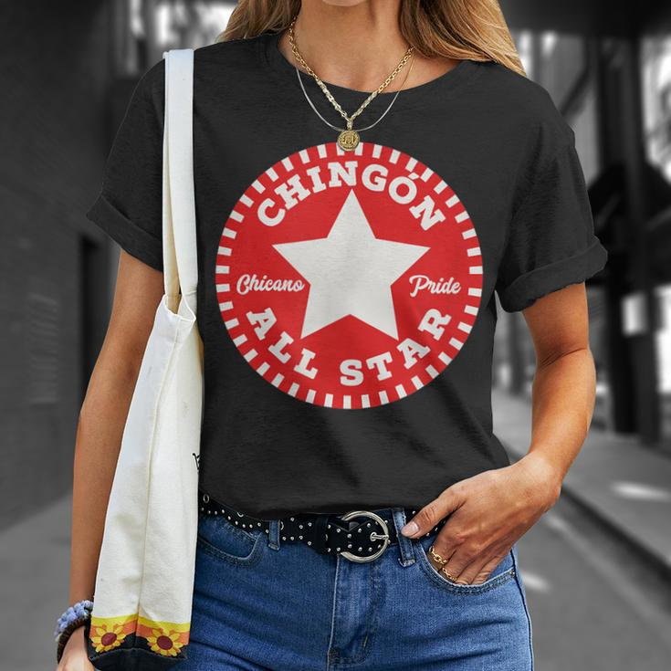 Chingon All Star Chicano T-Shirt Gifts for Her