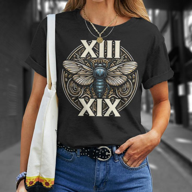 Cicada Brood Xix 2024 Cicada Brood Xiii Double Emergence T-Shirt Gifts for Her