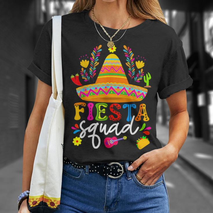 Cinco De Mayo Fiesta Squad Mexican Party Cinco De Mayo Party T-Shirt Gifts for Her