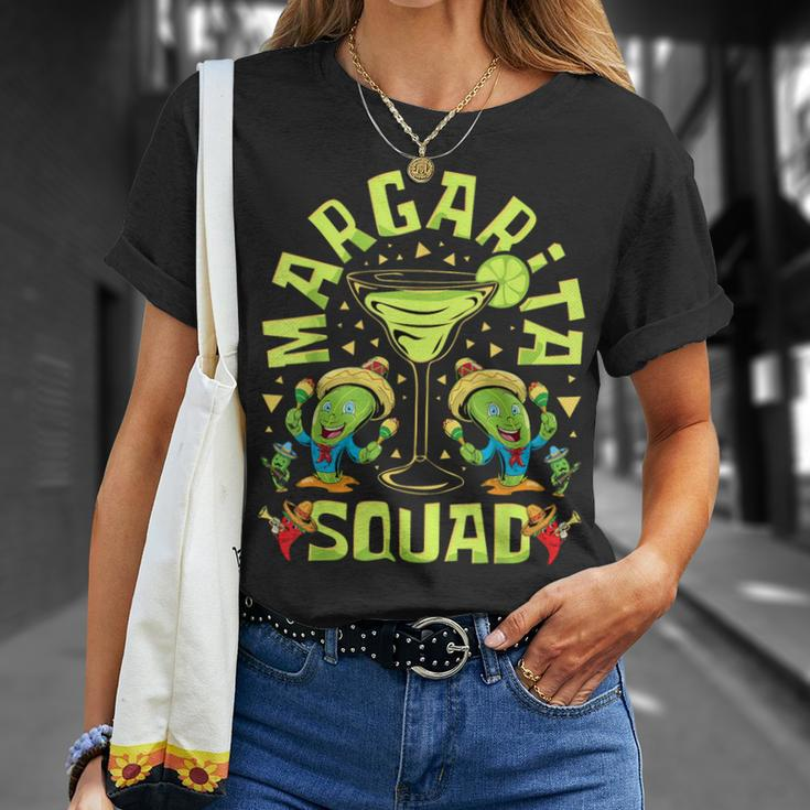 Cinco De Mayo Margarita Squad T-Shirt Gifts for Her
